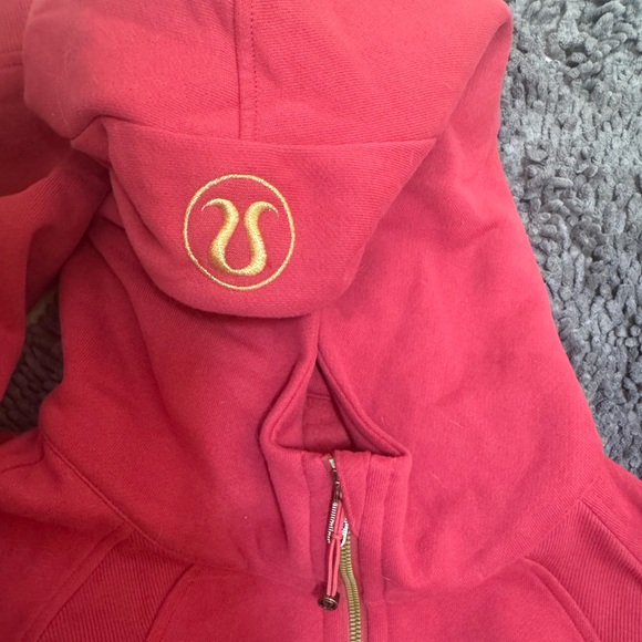 Scuba Oversized Half-Zip Hoodie *Gold Zip - Picture 2 of 2